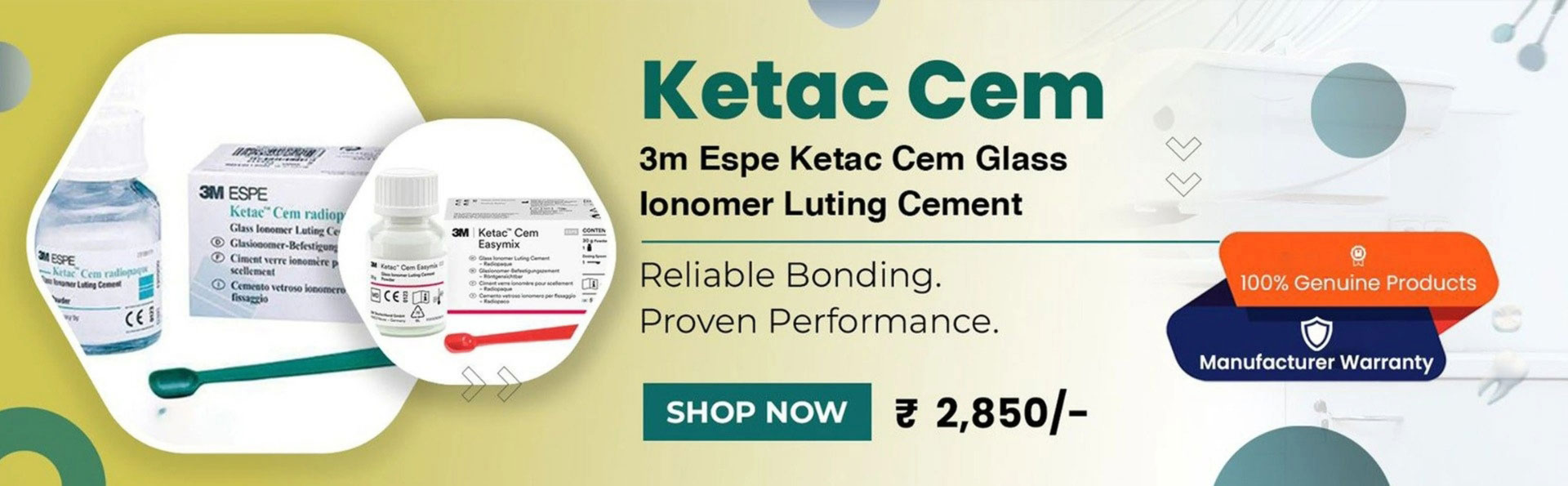 3m Espe Ketac Cem Glass Ionomer Luting Cement