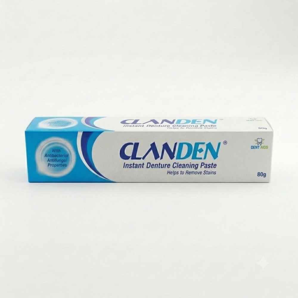 Stim Clanden Instant Denture Cleaning Paste-80 g 
