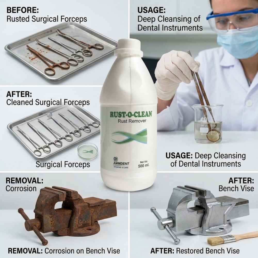 Ammdent Rust-O-Clean 500ml Rust Remover