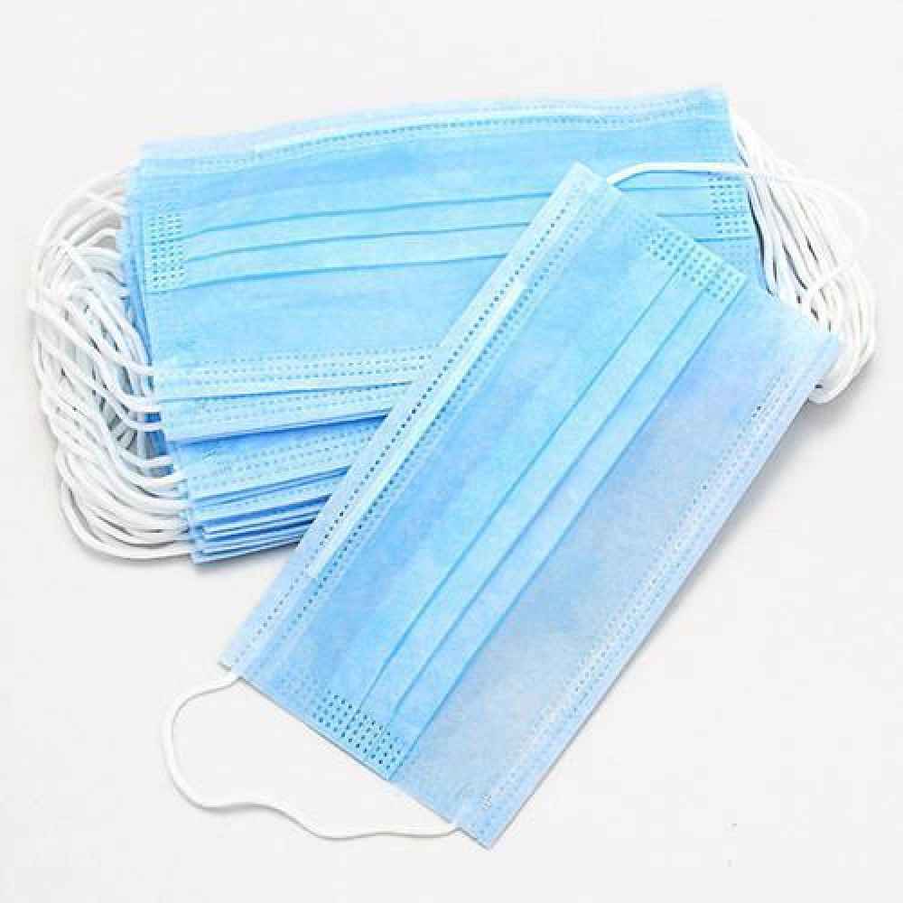 3 Ply Face Mask With Nose Pin Pack Of 100