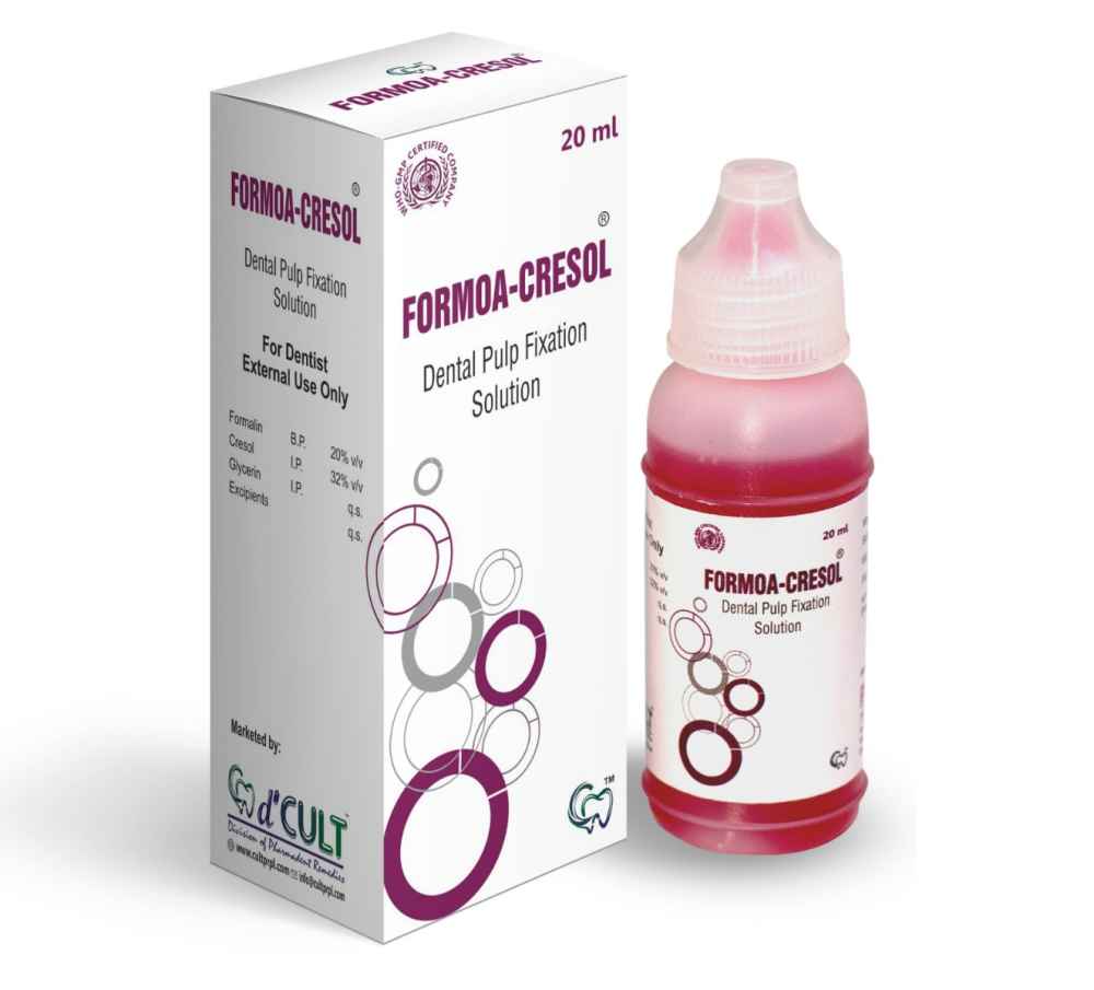 PharmaDent Forma-Cresol Dental Pulp Fixation Solution