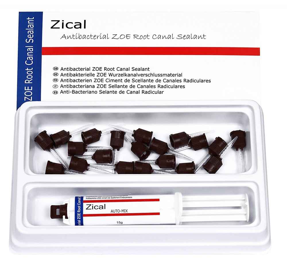 Prevest Zical Automix Antibacterial ZOE Root Canal Sealer 15g