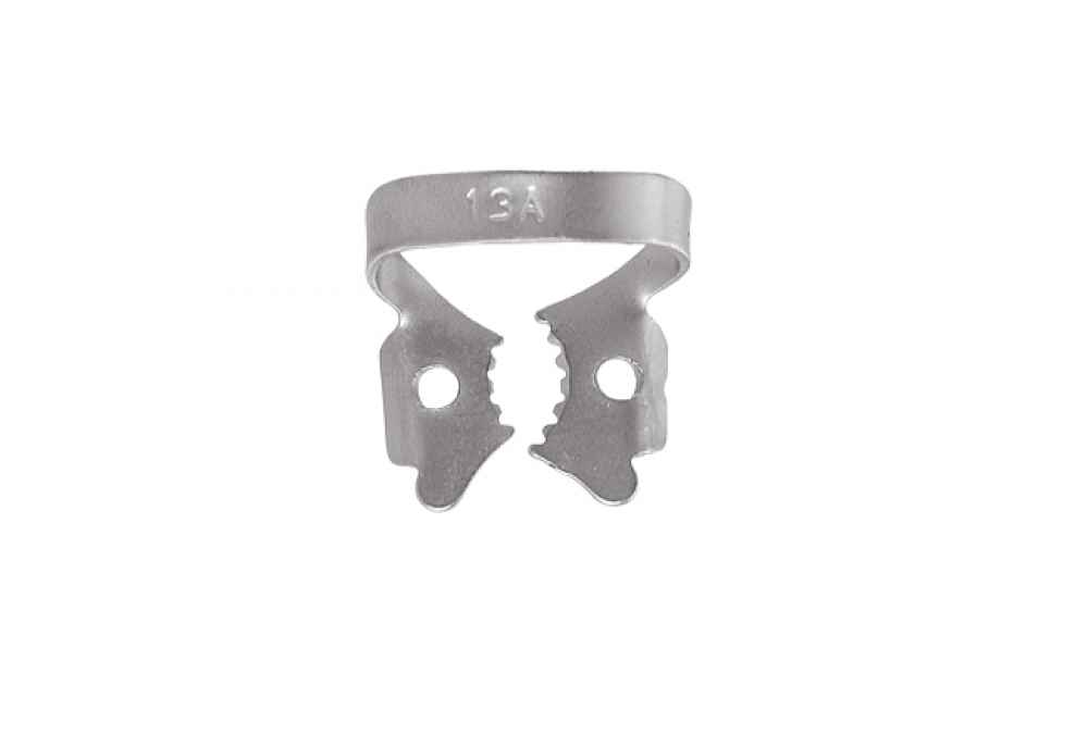GDC LEFT MANDIBULAR MOLAR CLAMP WITH SERRATED JAW