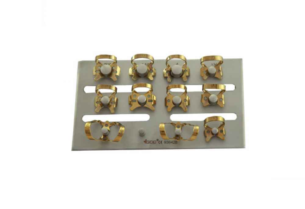 GDC RUBBER DAM CLAMP # GOLD