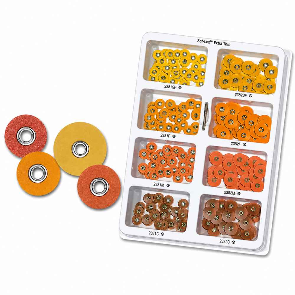 3M ESPE Sof-Lex Extra Thin Contouring and Polishing Kit Ref 2380