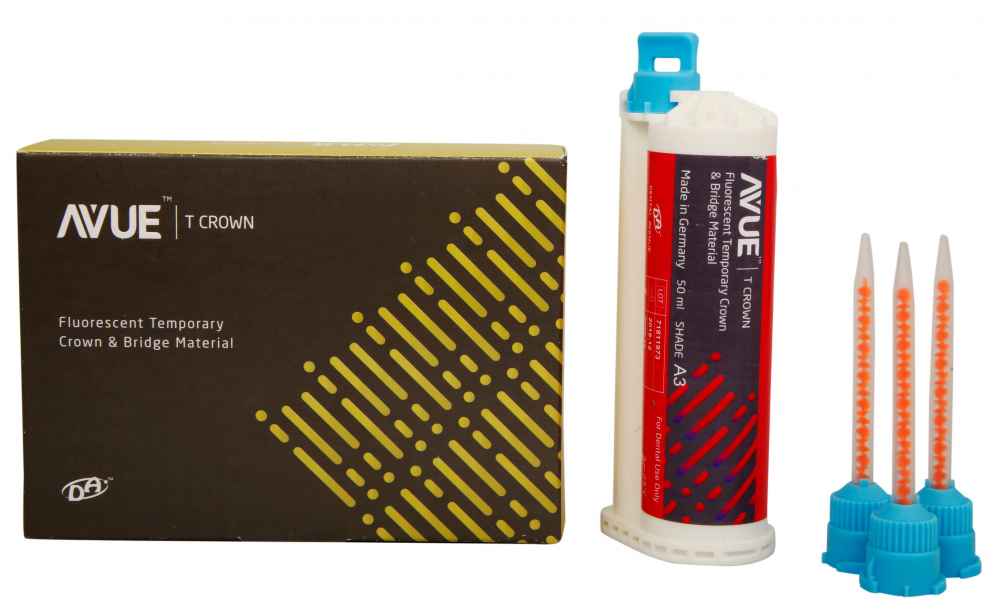 Avue T Crown Fluorescent Temporary Crown & Bridge Material