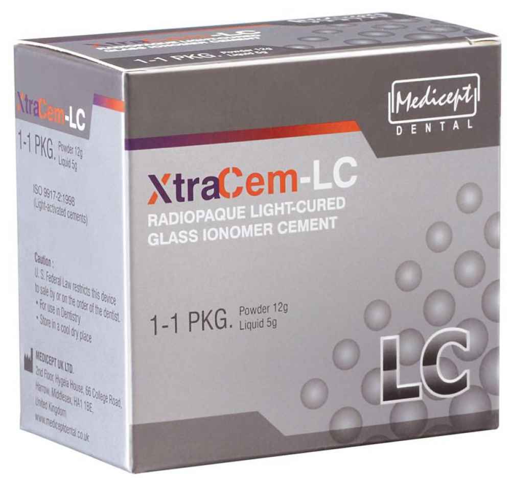 Medicept Xtracem-Lc Light Cure Glass Ionomer Cement