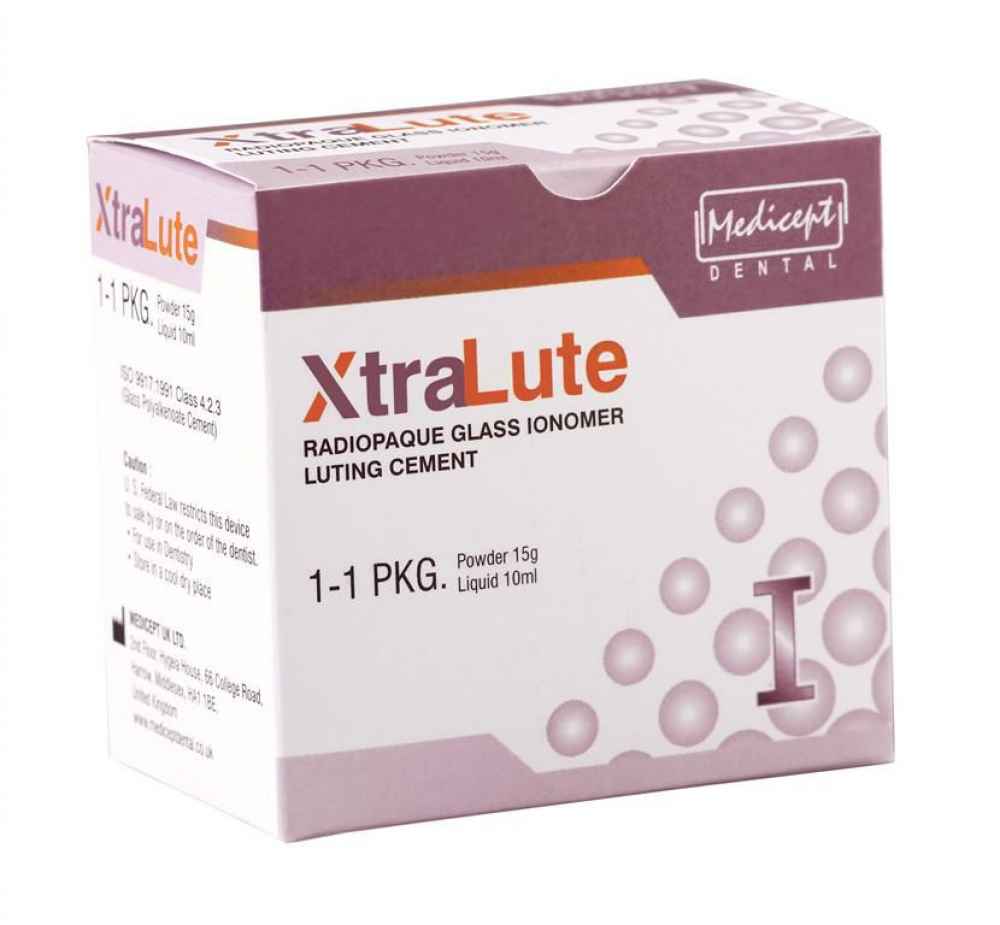 Medicept Xtralute Radiopaque Glass Ionomer Luting Cement