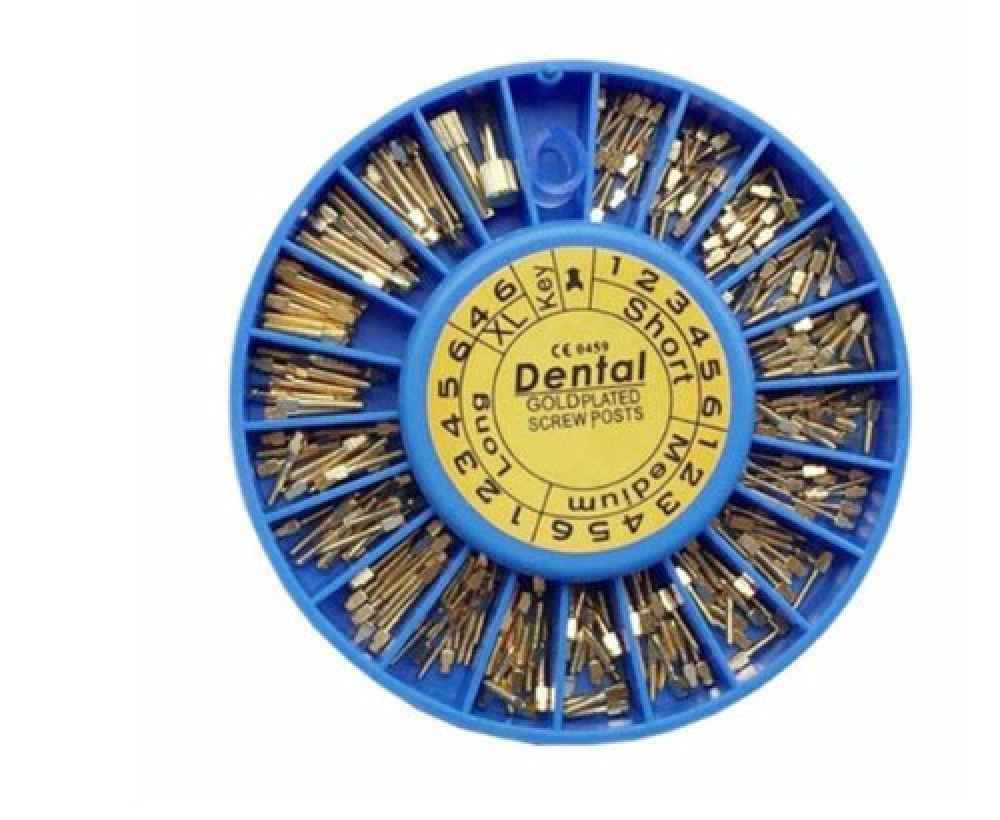 Dental Screw Post (120 Gold)