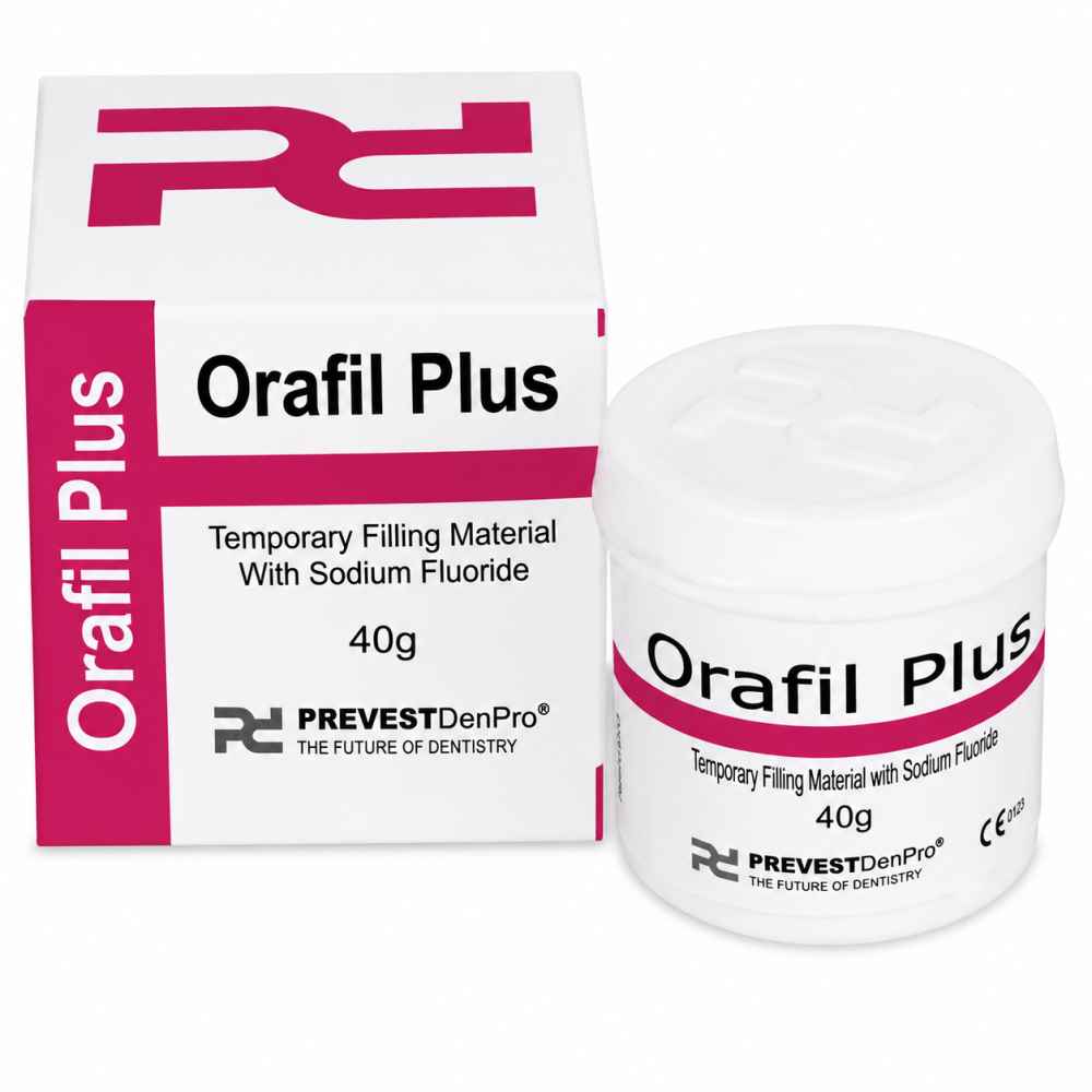 Prevest  Denpro Orafil Plus Temporary Filling Material With Sodium Fluoride 40g