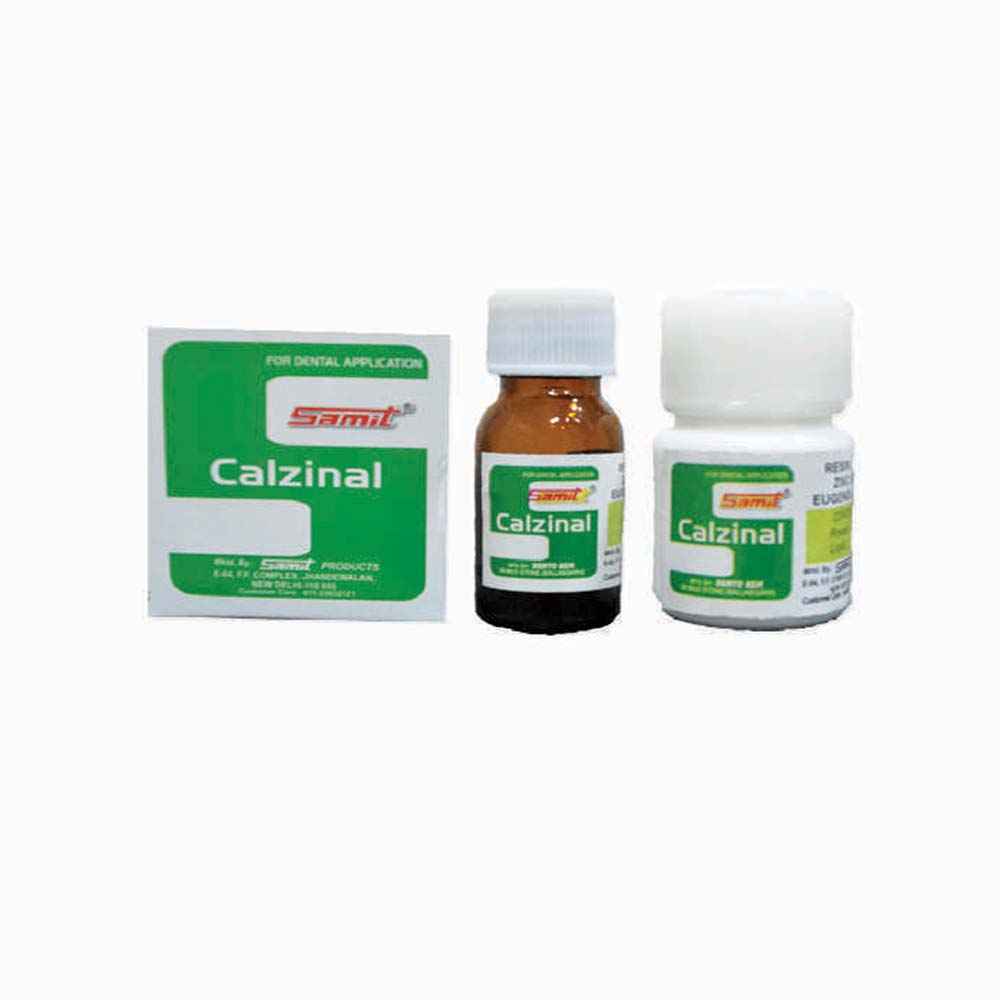 Samit Calzinal Resin Bonded Zinc Oxide/Eugenol Cement