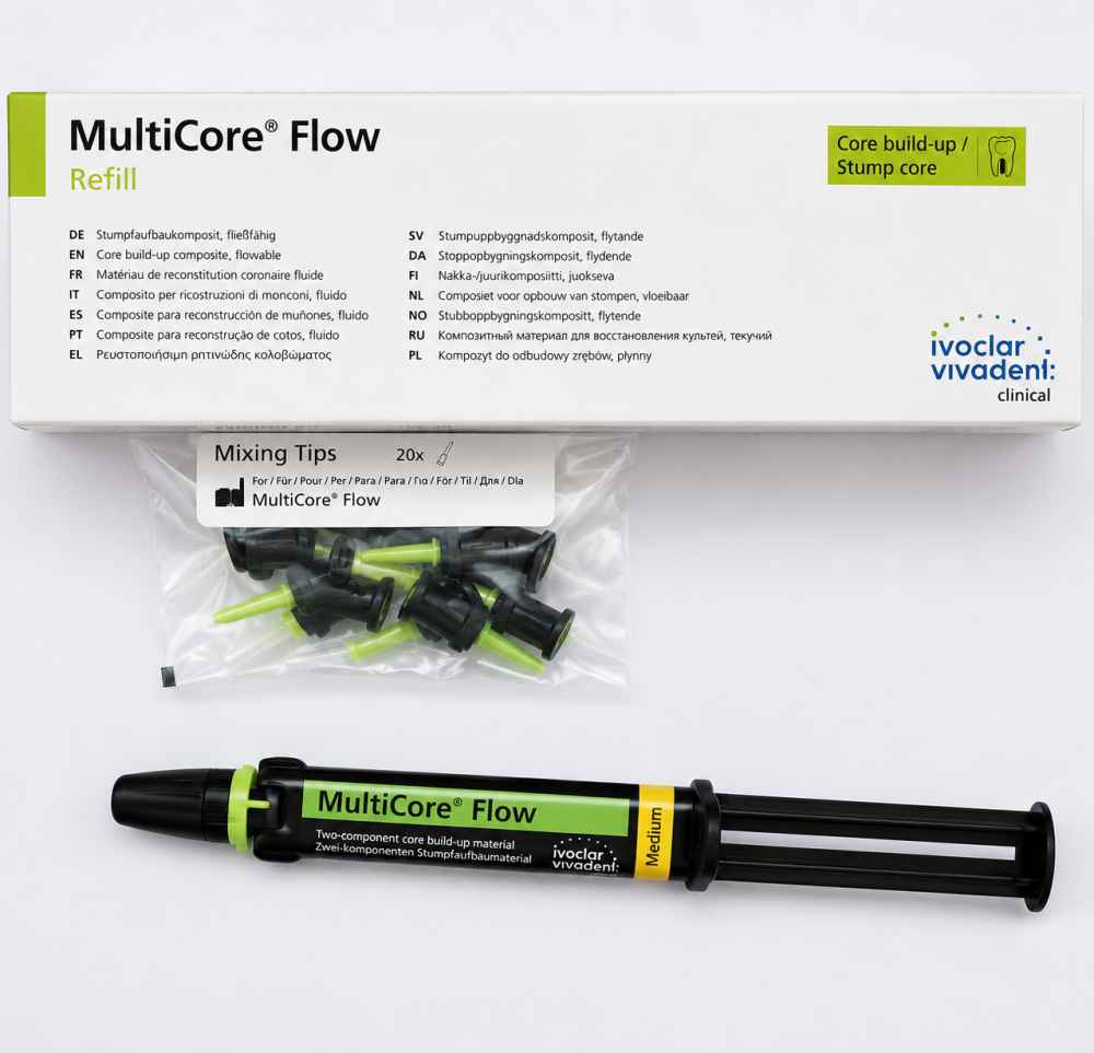 Ivoclar Multicore Flow Self Cure Composite Core Build Up Material Light Cure