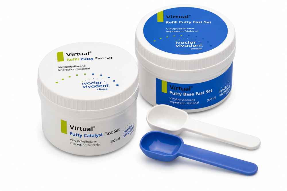 IVOCLAR VIVADENT VIRTUAL PUTTY AND LIGHT BODY SET (REGULAR SET)