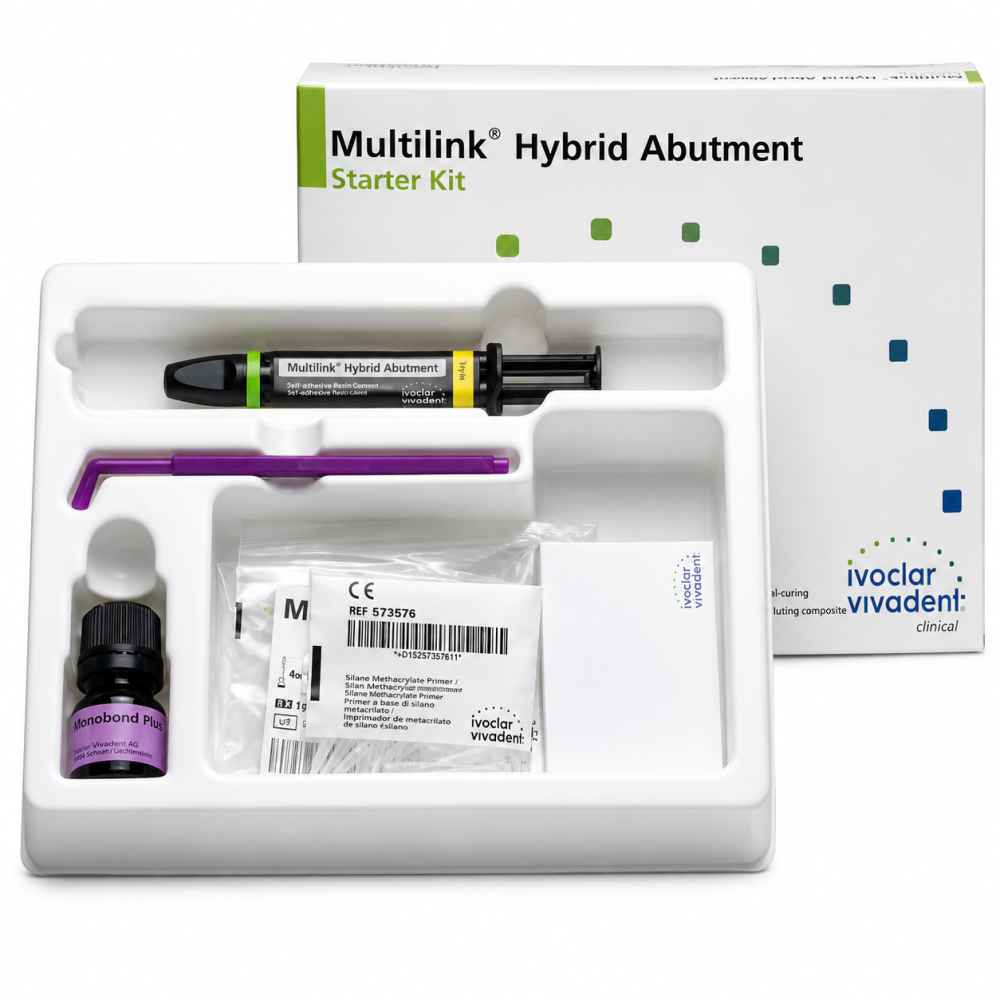 Ivoclar Vivadent Multilink Hybrid Abutment Bonding Composite Starter Kit - 1 set