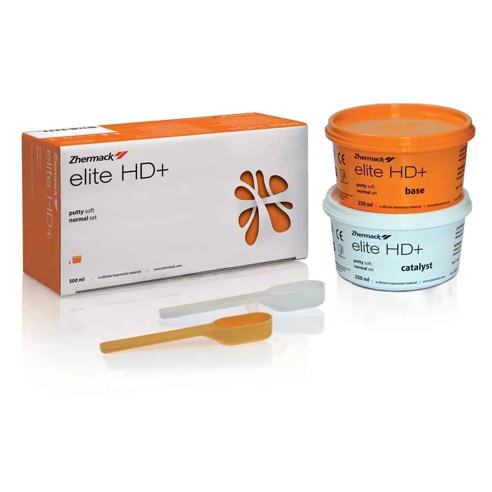 Zhermack Elite HD+ Putty Soft Normal Set (2 x 250 ML)