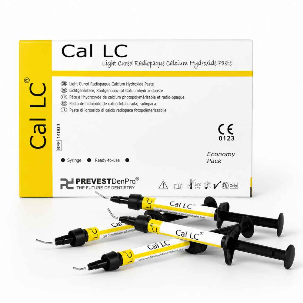 Prevest Cal LC Light Cured Calcium Hydroxide Paste 