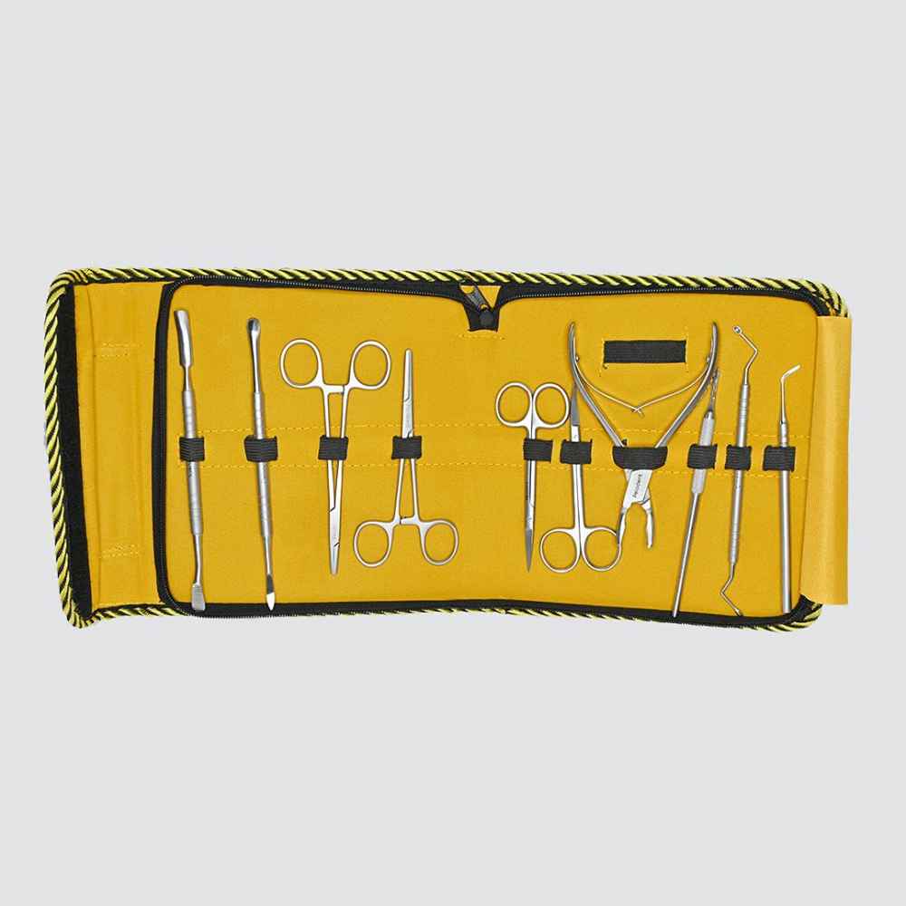 PYRAX® Polodent Stainless Steel Oral Surgery Kit Set of 10-Pcs