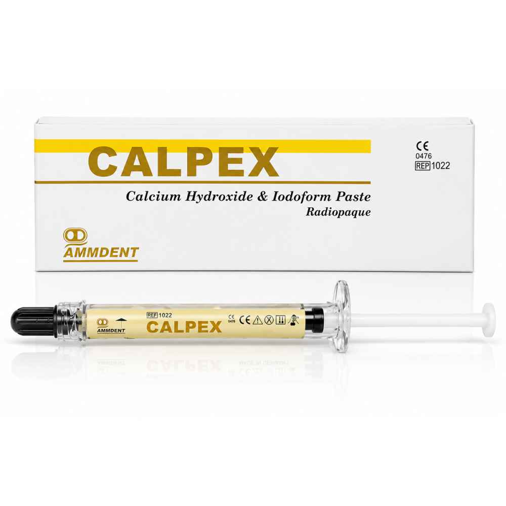 Ammdent Calpex Calcium Hydroxide With Iodoform Paste