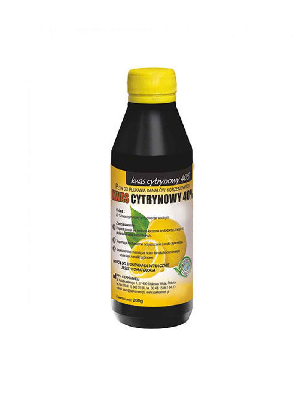 Cerkamed Citric Acid 40% Root Canal Irrigating Solution