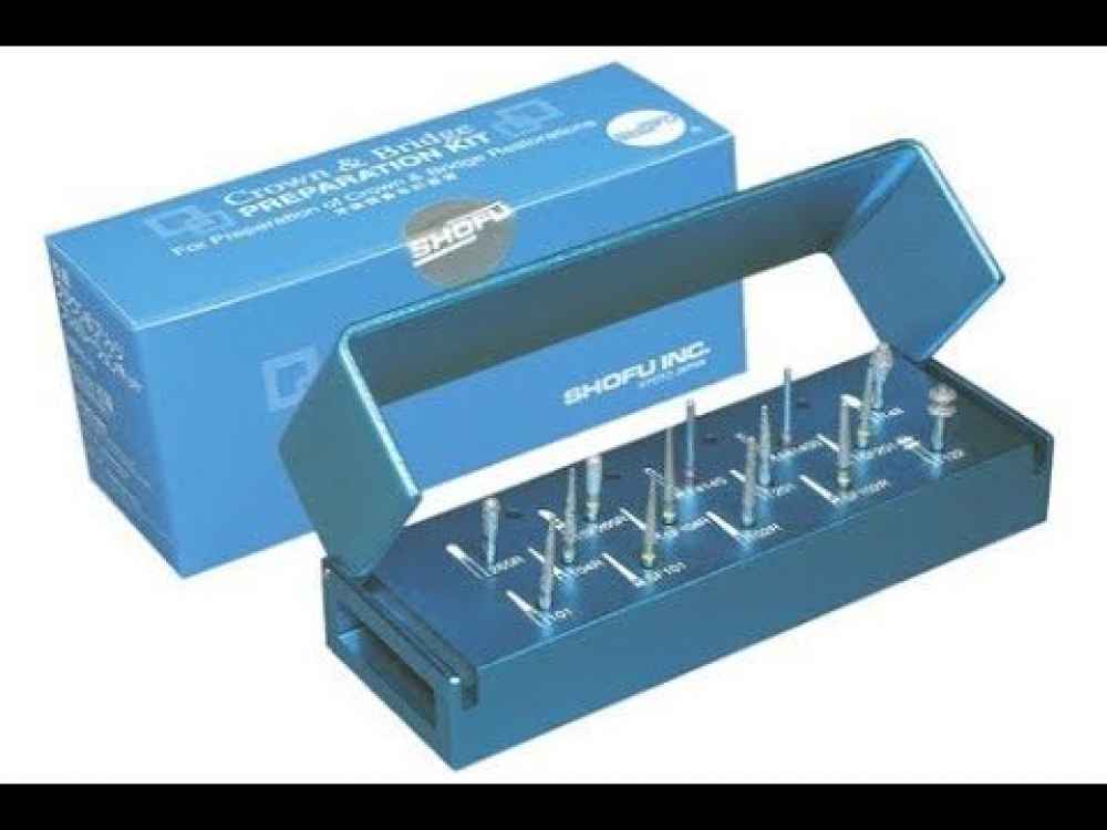 Ss White The Master'S Kit (Crown & Bridge Preparation)