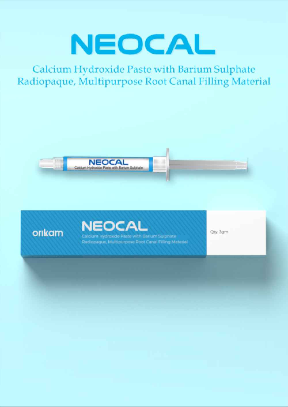 Orikam Healthcare Neocal Calcium hydroxide paste