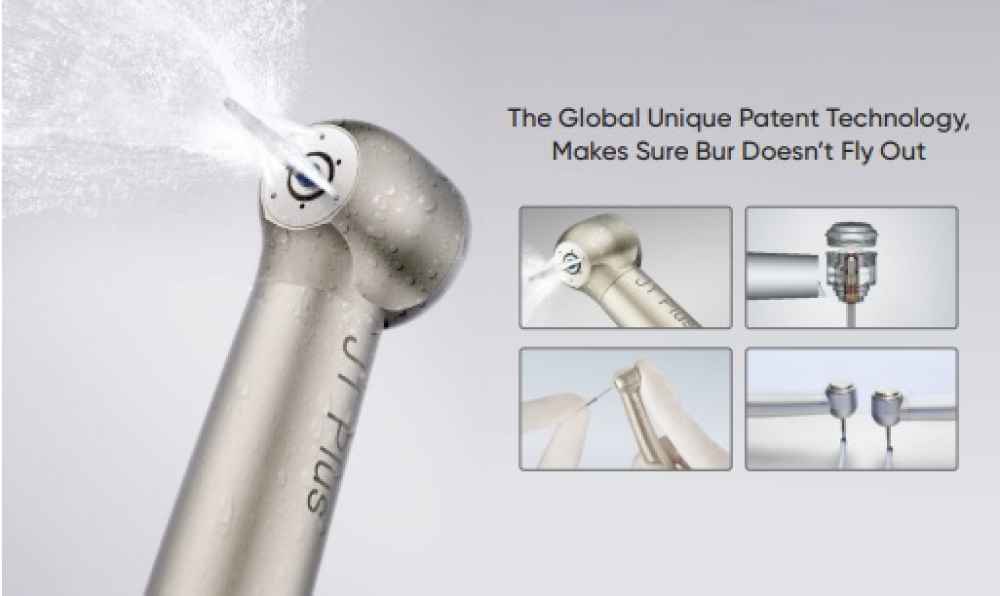 ORIKAM JINME J1 & J1 PLUS Patented Bur-Lock Technology Handpiece ORIKAM JINME J1 & J1 PLUS Patented Bur-Lock Technology Handpiece