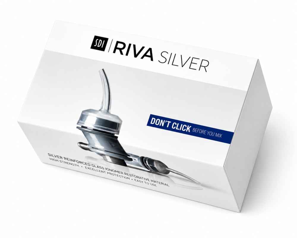 SDI Riva Silver 50 Capsules Glass Ionomer Cement
