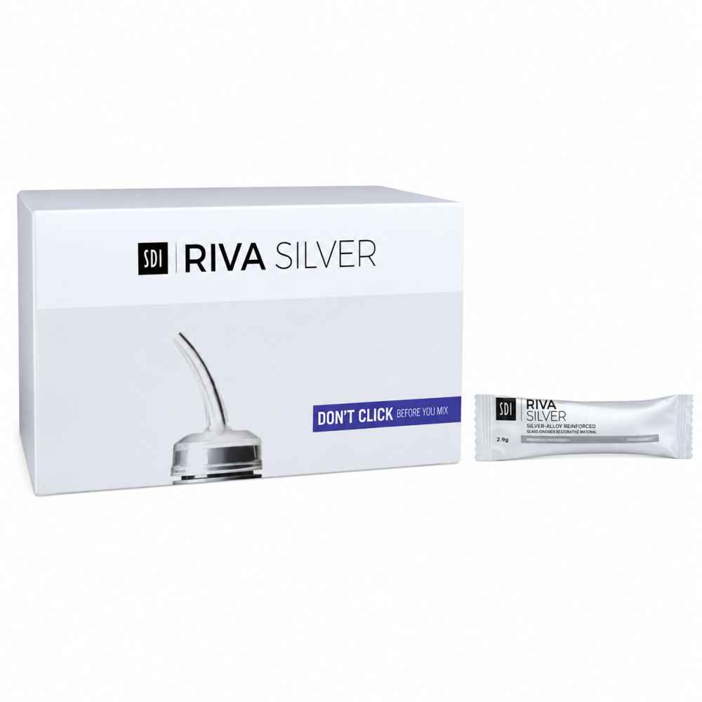 SDI Riva Silver 50 Capsules Glass Ionomer Cement
