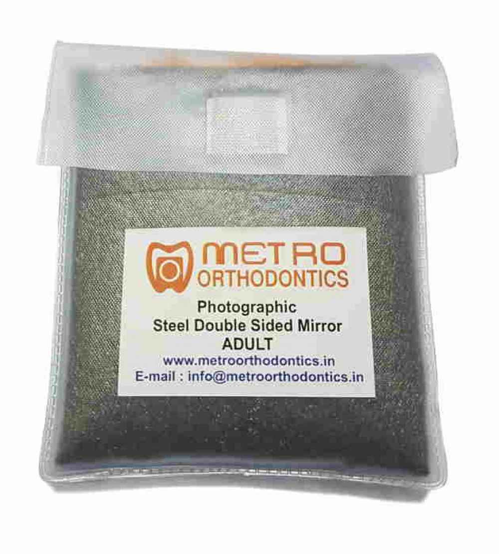 METRO PHOTOGRAPHIC STEEL DOUBLE SIDED MIRROR STEEL