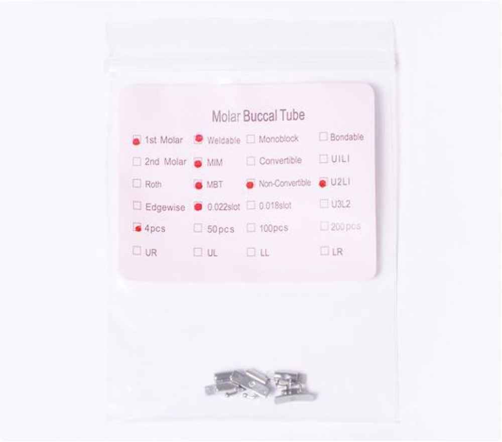 METRO WELDABLE BUCCAL TUBES