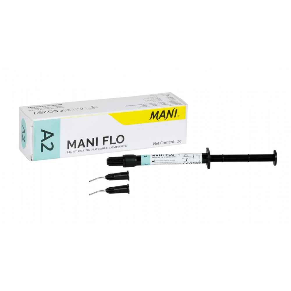 MANI FLO FLOWABLE COMPOSITE POLYMER BASED DENTAL RESTORATIVE MATERIAL MANI FLO FLOWABLE COMPOSITE POLYMER BASED DENTAL RESTORATIVE MATERIAL