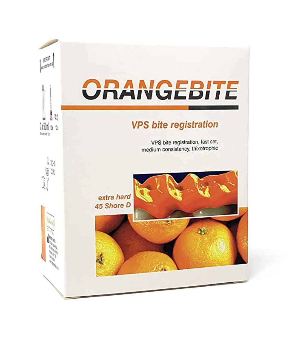 Medicept orangebite bite registration material - 2 x 50 ml