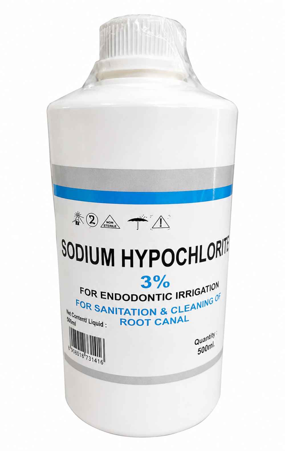 Ammdent Sodium Hypochlorite Endodontic Irrigation & Cleaning of Root Canals 