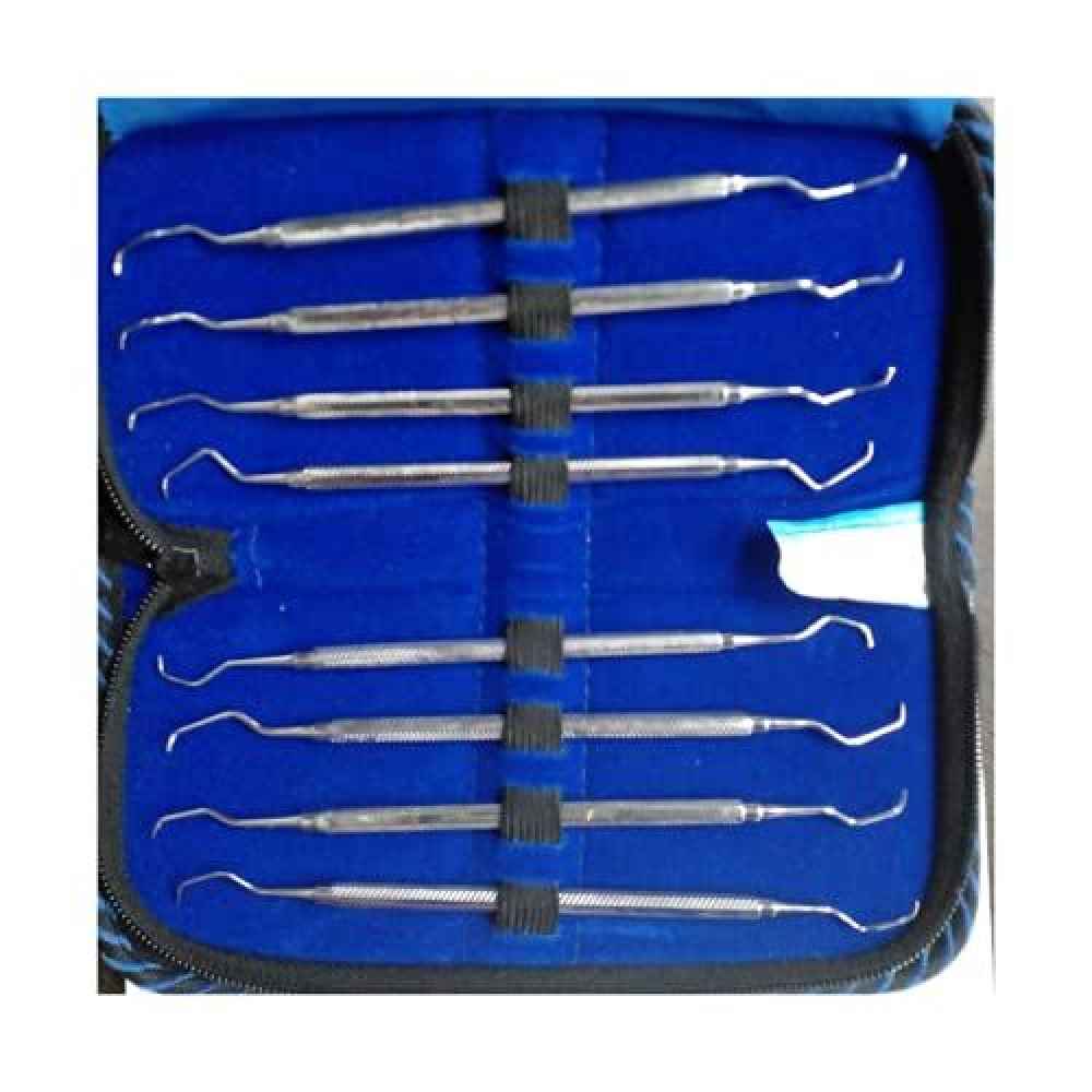 API Dental Hand Scalers or Curettes Kits (Gracey Curettes)
