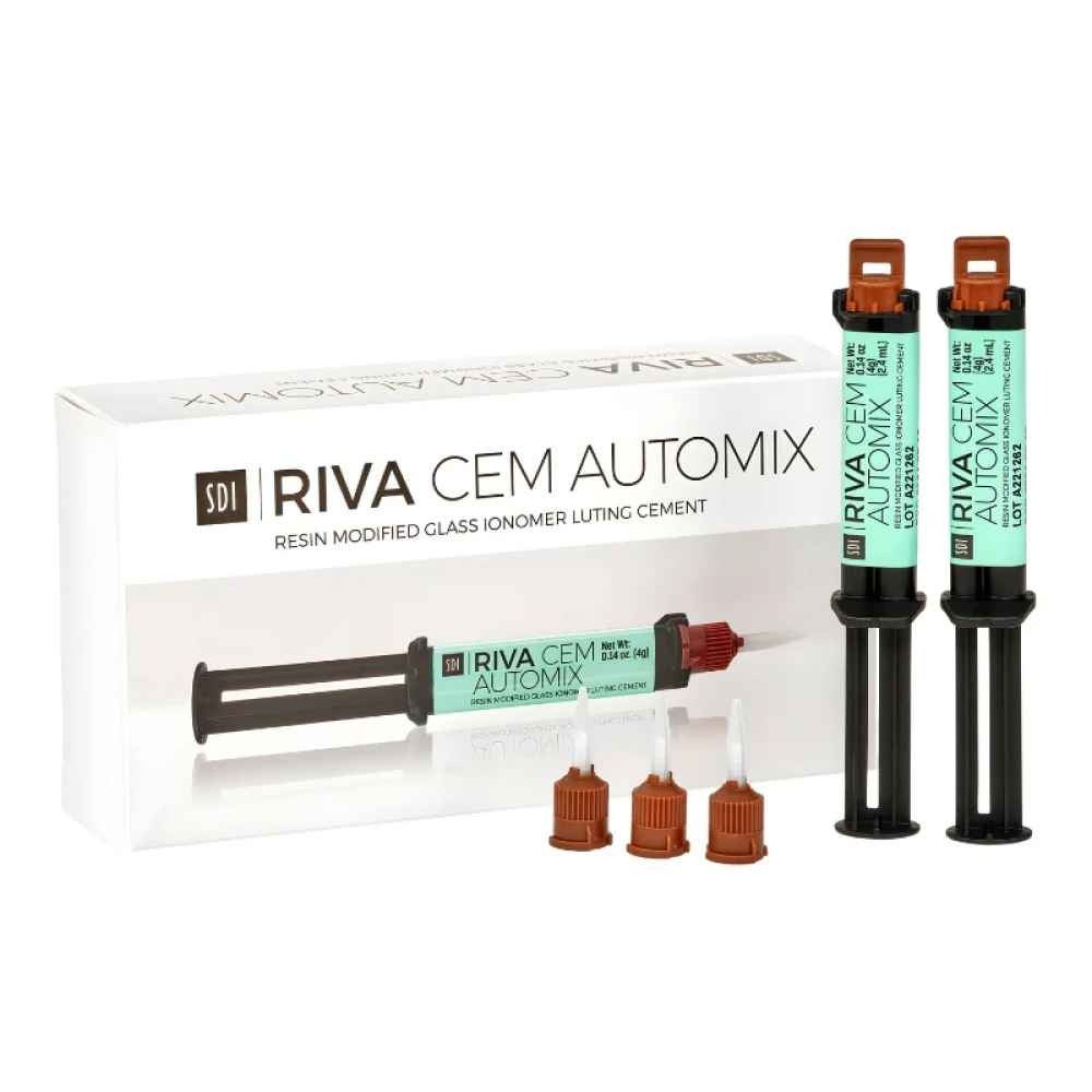 Sdi Dental Riva Cem Automix - Resin-Based Glass Ionomer Cement 2*4 g