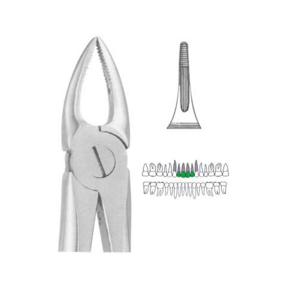 Extraction Forceps Upper Anteriors Roots Narrow #29N