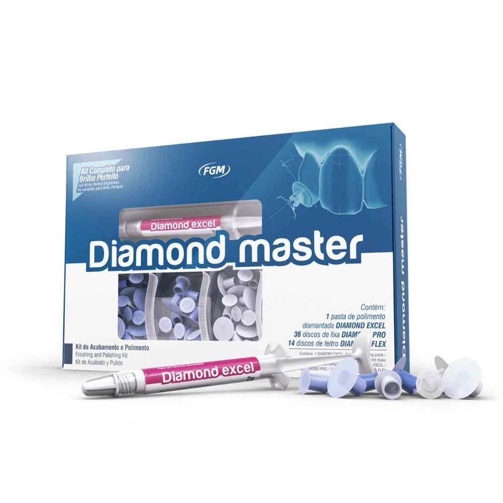 FGM Diamond Master Kit For Finishing & Polishing of All Restorative Materials