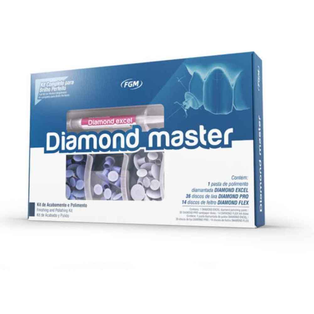 FGM Diamond Master Kit For Finishing & Polishing of All Restorative Materials