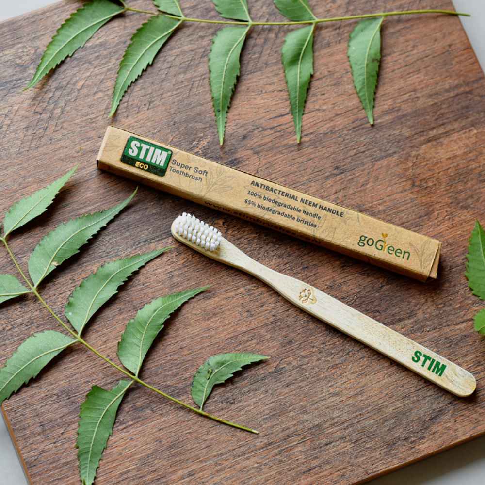 Stim Eco Bio Toothbrush - Neem Handle