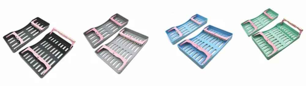 DENMAX INSTRUMENT AUTOCLAVABLE TRAYS WITH LOCK