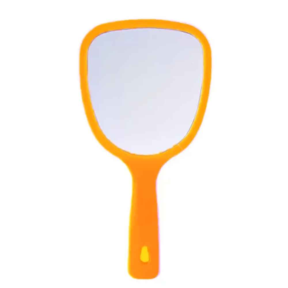 Denmax Luxury Hand Mirror With Two Round Mirror At The Back.
