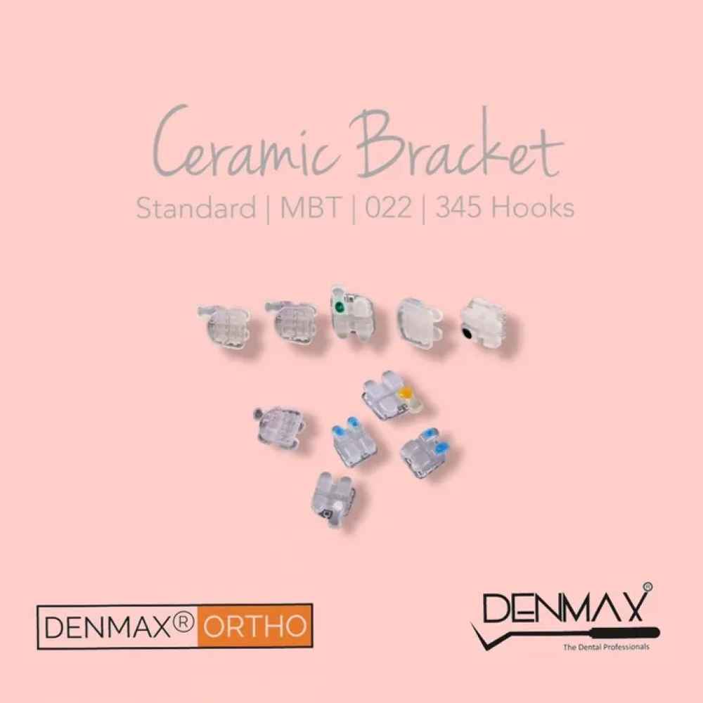 Denmax Ceramic MBT Brackets - 20 Pcs Per Box