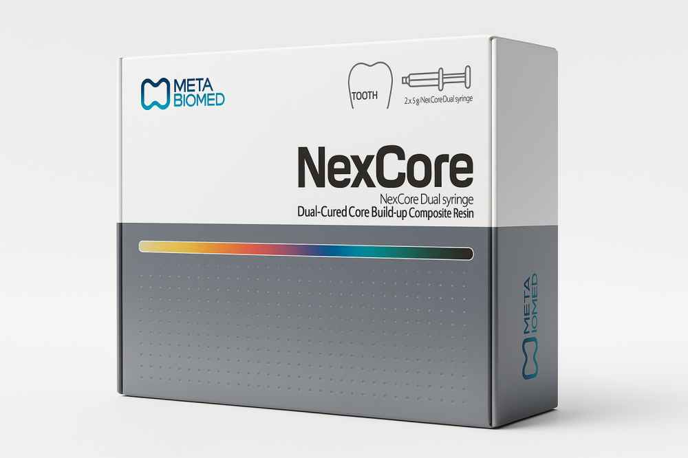 Meta Biomed Nexcore Dual-cured Core Build-Up Composite Resin