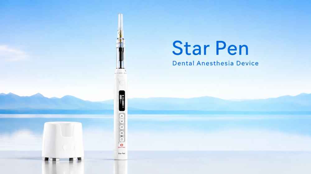 Woodpecker Star Pen Dental Anaesthesia System with Aspiration (Without Cartridge)