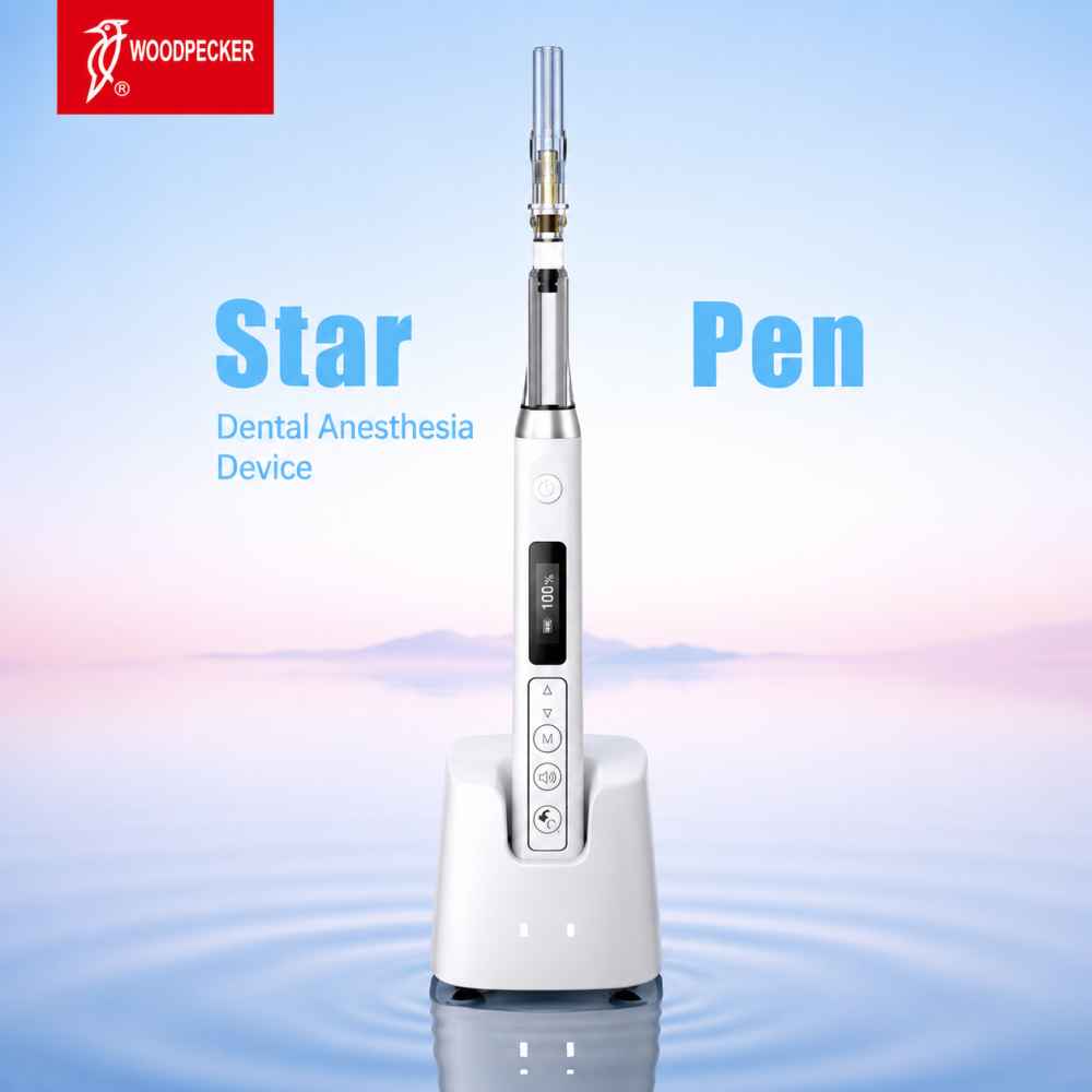 Woodpecker Star Pen Dental Anaesthesia System with Aspiration (Without Cartridge)