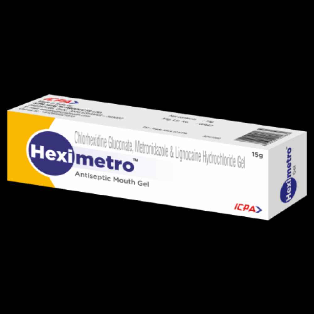 ICPA Heximetro Antiseptic Mouth Gel 15 gm