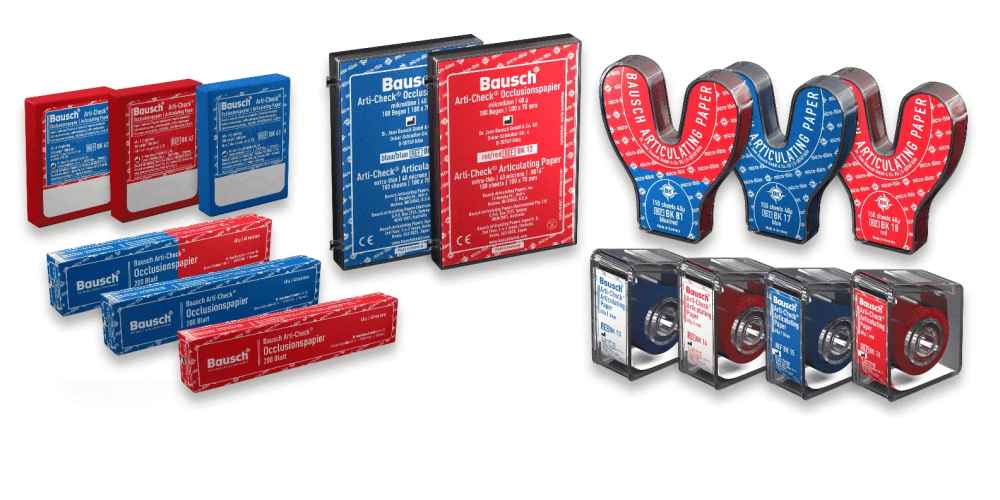 Bausch Arti-Check Articulating Papers Micro Thin - 40µ Microns