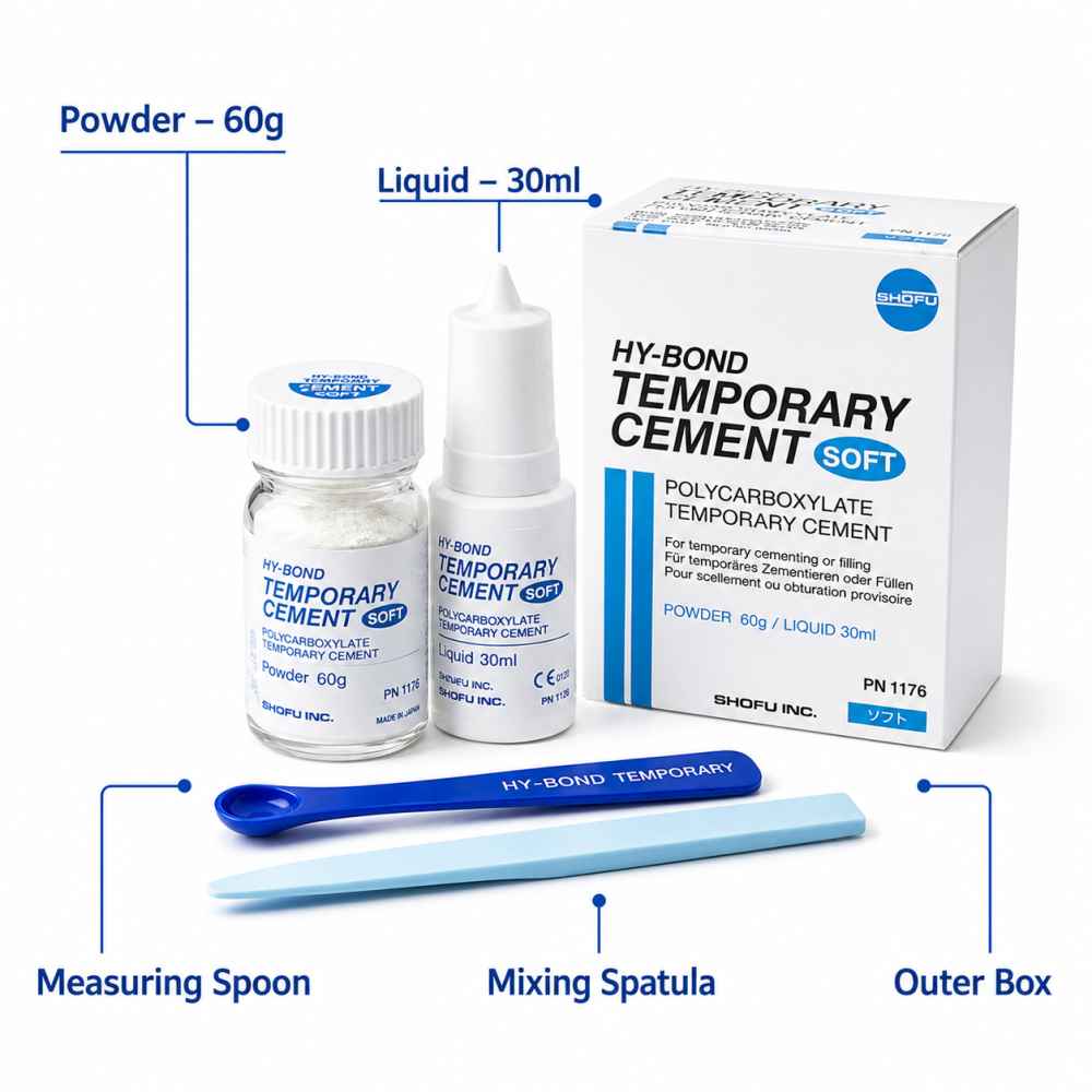 Shofu Hy-Bond Temporary Cement Dental Temporary Filling Material