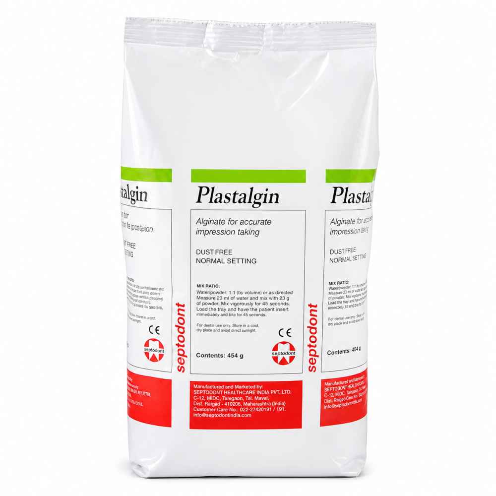 Septodont Plastalgin Alginate Powder Impression Material