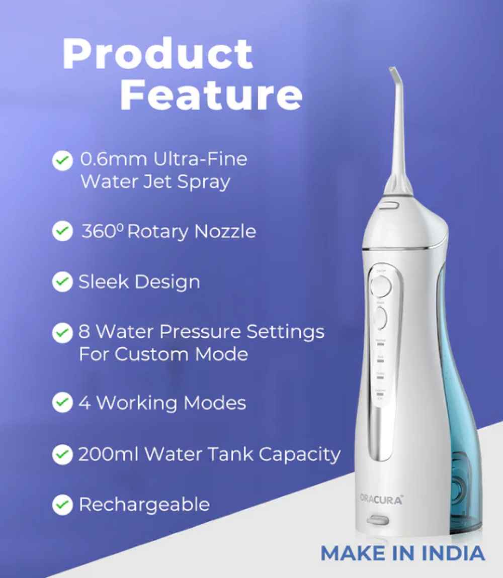Oracura OC200 Dental PRO Smart PLUS Water Flosser®
